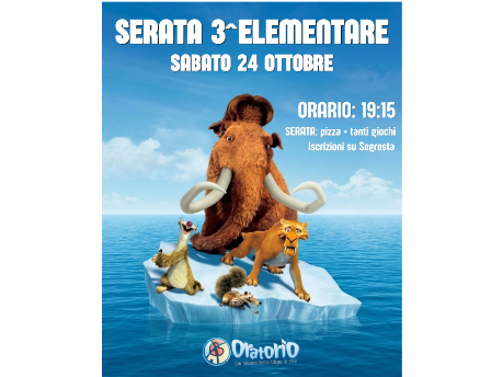 ANIMAZIONE 3° ANNO _ 24.10.2026